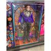 Image 3 : Barbie 2022 Día De Muertos Ken Doll Wearing Shirt, Vest & Sombrero, with Calavera Face Paint