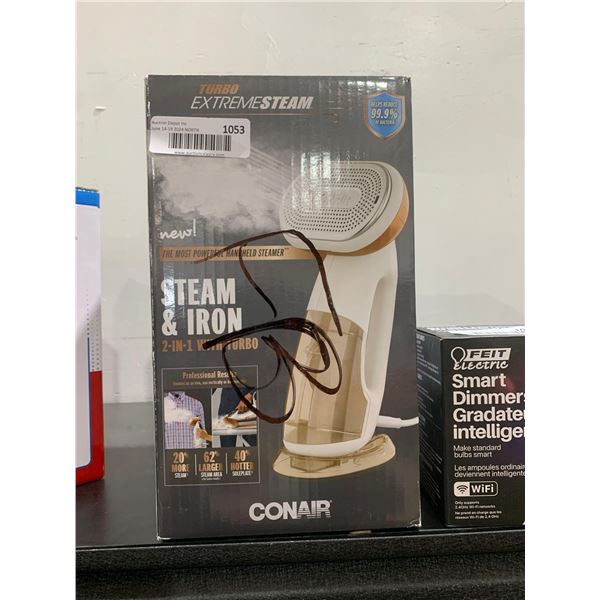 Conair Turbo Extreme Steam & Iron 2 in 1 With Turbo