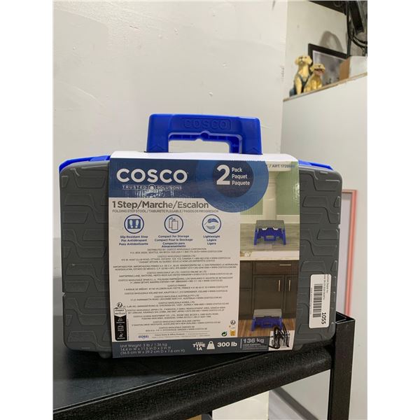 Cosco 1 Step Folding Step Stool Pack of 2