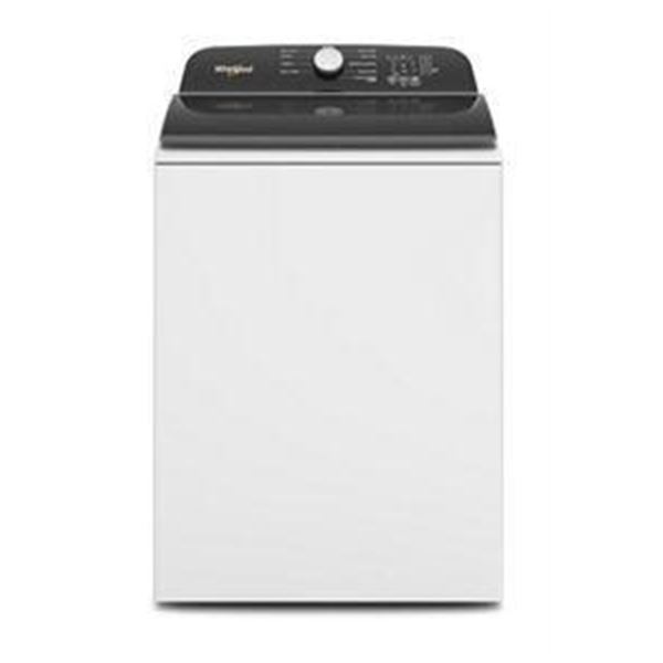Whirlpool WTW5057LW0 5.4 - 5.5 Cu. Ft. Capacity Top Load Washer with Removable Agitator