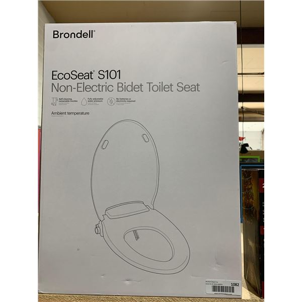 Brondell EcoSeat S101 Non- Electric Bidet Toilet Seat