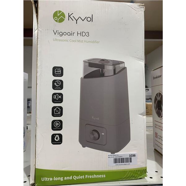 Kyvol Vigoair HD3 Ultrasonic Cool Mist Humidifier