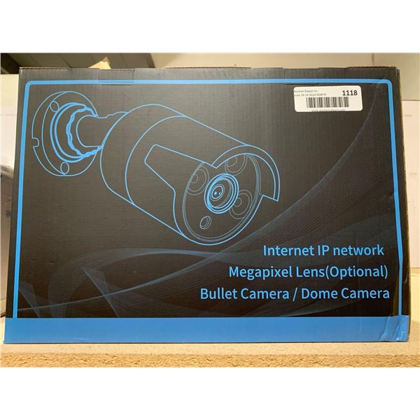 Why 8.0 Mega 4K POE Security Camera System Kit 8.0 Megapixel Resolution Surveillance System