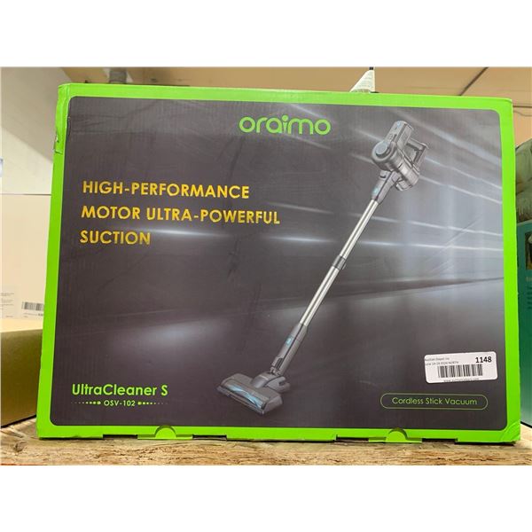 Oraimo Ultra Cleaner S OSV-102 Cordless Stick Vacuum 5 in 1 High Performance Motor Ultra Powerful Su