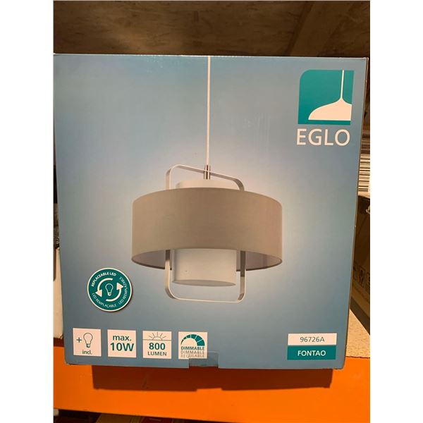 EGLO Fontao Hanging Pendant Light 96726A Matte Nickel