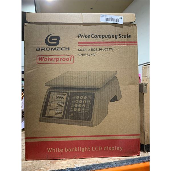 Bromech Price Computing Scale Model BCS-30-JC81W Waterproof