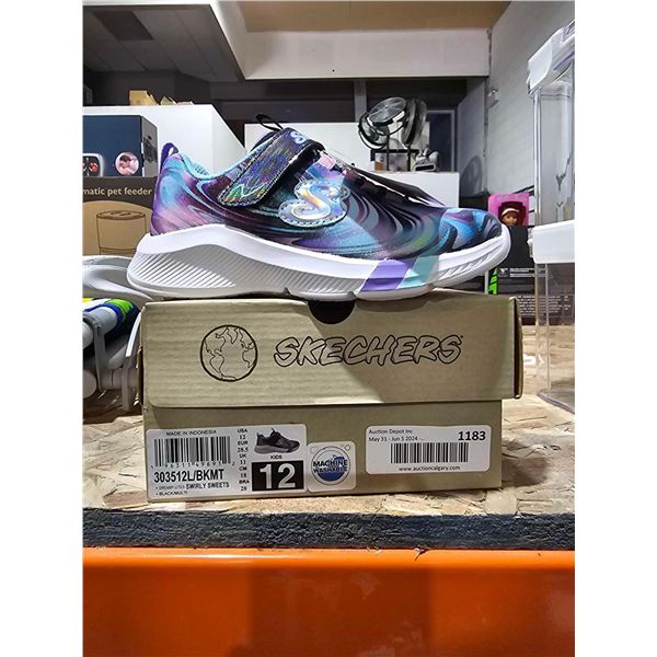 Skechers Swirly Sweets Girls Sneakers - Youth 12