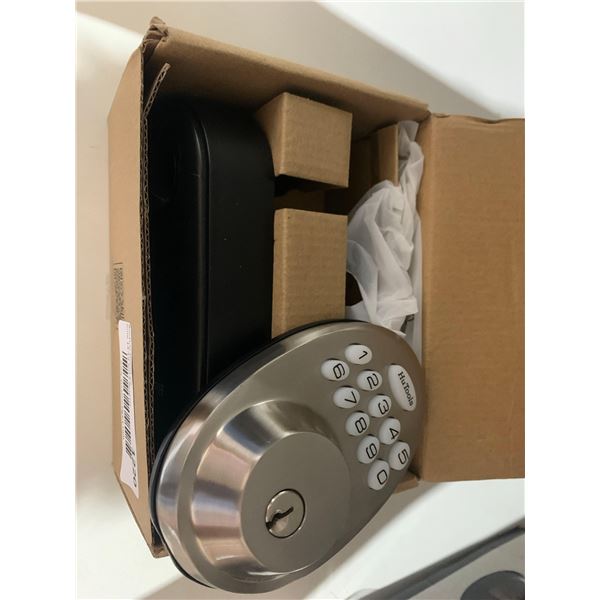 Digital Keypad Deadbolt - Silver