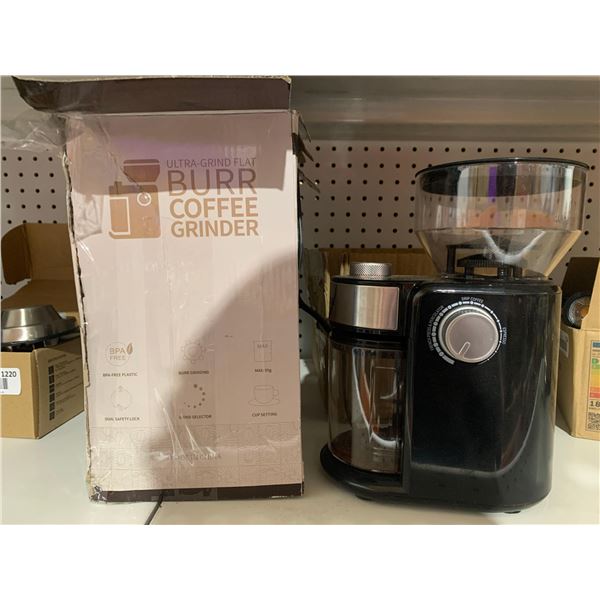 BURR - Coffee Grinder with Selectable Modes - Black