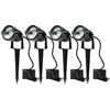 Image 1 : 6 Pc  - Yard Spot Lights,Waterproof Outdoor SpotLights