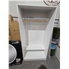 Image 1 : Prepack Elite 32-in wardrobe cabinet white no hinges for