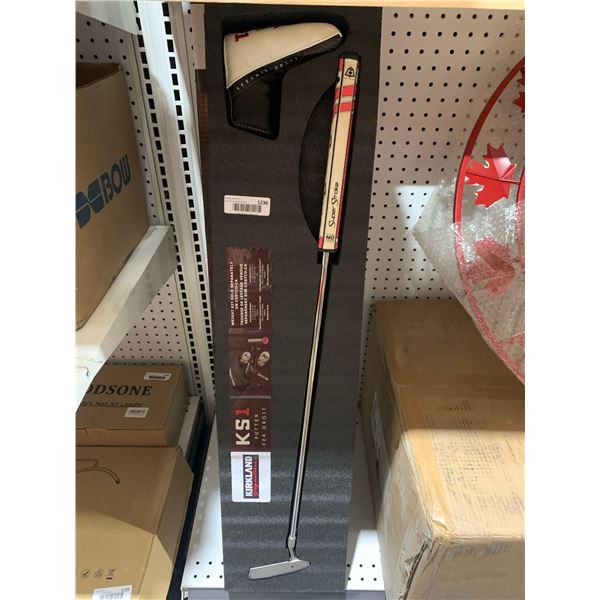 Right Handed Kirkland KS1 Blade Style Putter with Super Stroke Grip