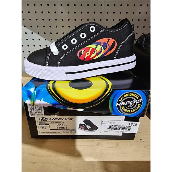 Heely's Youth Size 1 Wheeled Shoes