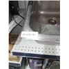 Image 2 : Commercials three basin sink insert 47x18x9 in comes with two faucets