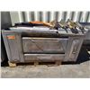 Image 1 : Crown Food Equipment commercial gas dual Door Pizza Oven with legs