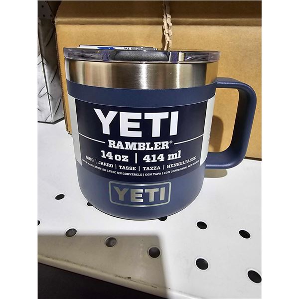 Yeti 14oz Rambler Insulated Mug with Magslider Lid