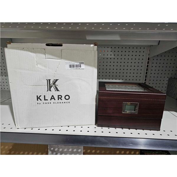 Klaro - Wooden Humidor Box with Accessories