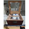 Image 2 : Klaro - Wooden Humidor Box with Accessories