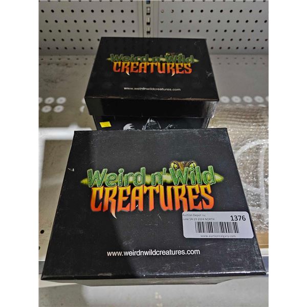 Lot of 2 - Weird n' Wild Creatures Trading Cards- Lot of 26 Strange Wonders Cards