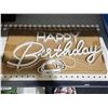 Image 1 : USB powered neon happy birthday sign