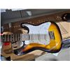 Image 4 : Fender Squier 3/4 size kids electric guitar - Brown sunburst