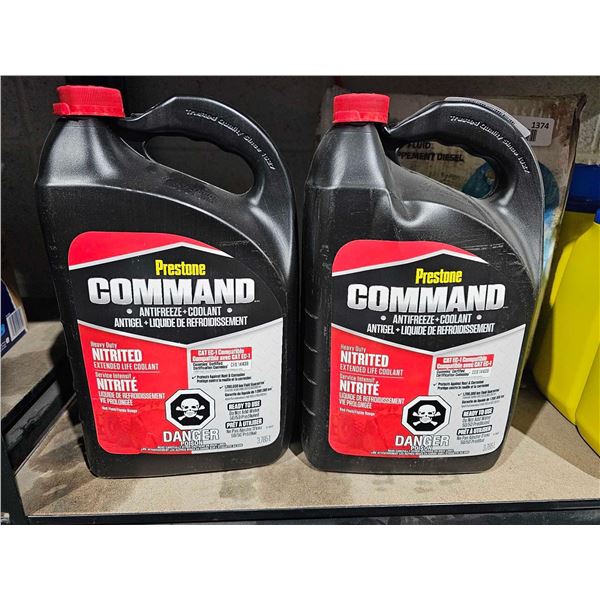 Prestone Command Antifreeze/Coolant  - Heavy Duty Extended Life 2x3.758L