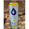 Image 2 : Wake Water Caffeinated Sparkling Water Beverage Lemon 12 x 355ml