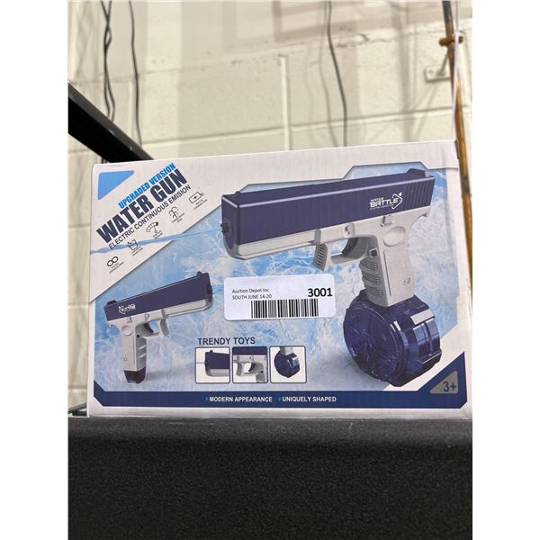 Upgraded version electric water gun with continuous shooting function