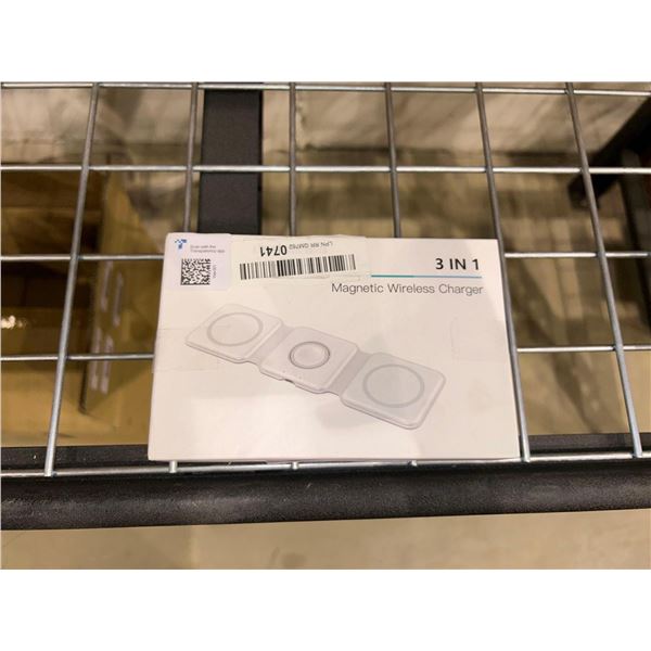 3 in 1 wireless magnetic charger