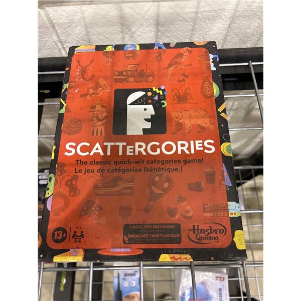 Scattergories classic quick wit categories game