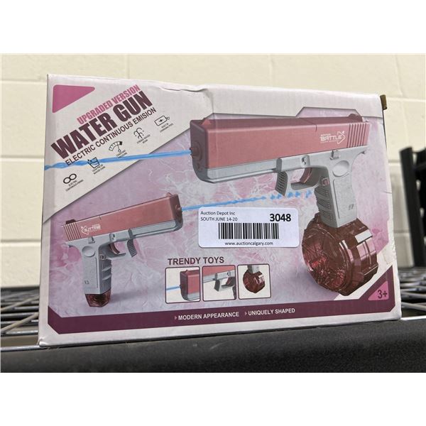 Upgraded version electric water gun with continous shooting