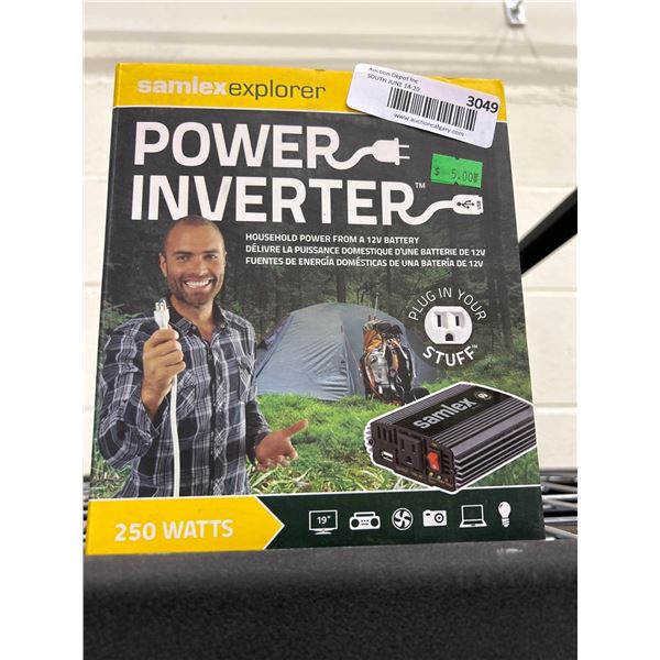 Samlex 250 watt power inverter
