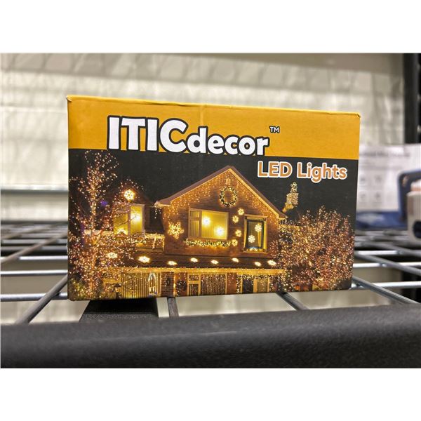 ITIC decor flower shaped LED string lights