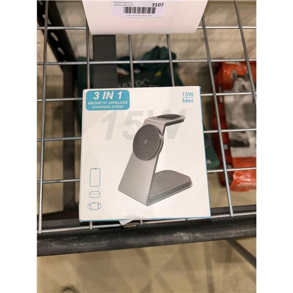 3 in 1 magnetic wireless charger stand