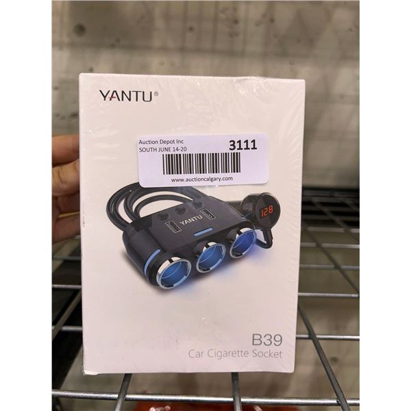 Yantu B39 multifunctional car cigarette socket