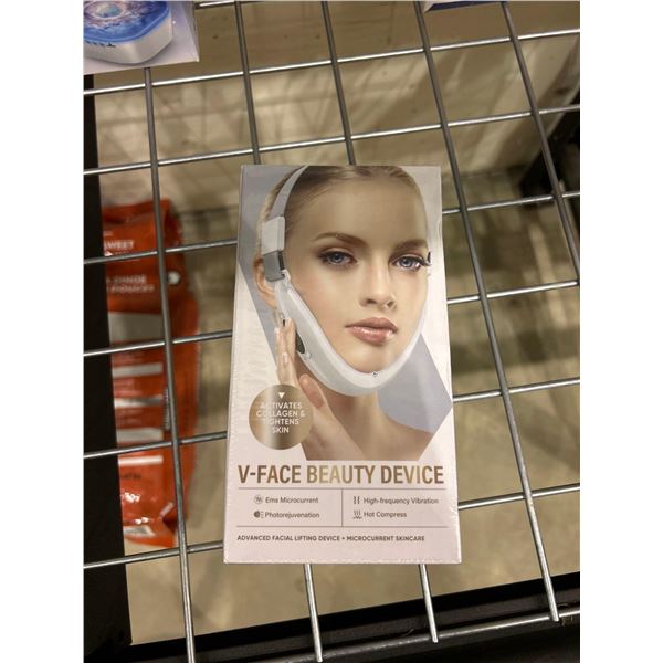 V-Face Beauty Device Electric Double Chin Reducer and V-Face Shaper with 6 Modes 12 Gear Adjustable 