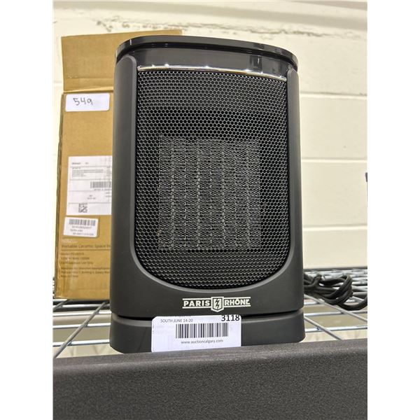 Paris Rhone portable ceramic heater