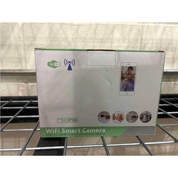 WiFi smart security camera with remote viewing capability