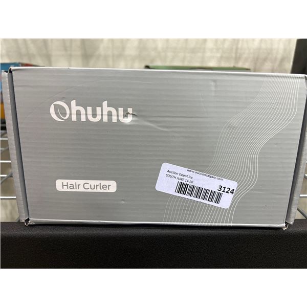 huhu hair curling iron