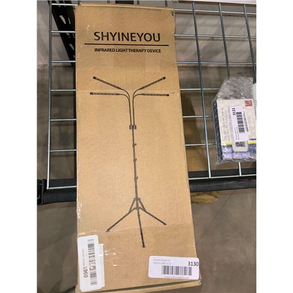 Shyineyou Red Light Lamp, 180LEDs Infrared Light Lamp with Stand(15"-60"), Deep Red Light Lamp