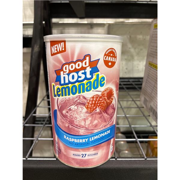 Good Host Lemonade Raspberry Lemonade Makes 27 Pitchers