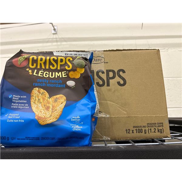 Crisps Zesty Ranch Chips 12 x 100g