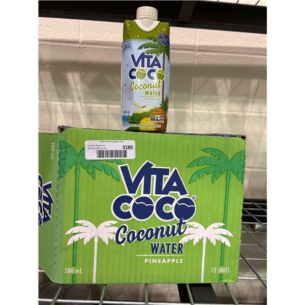 Vita Coco Coconut Water Pineapple 12 x 500ml