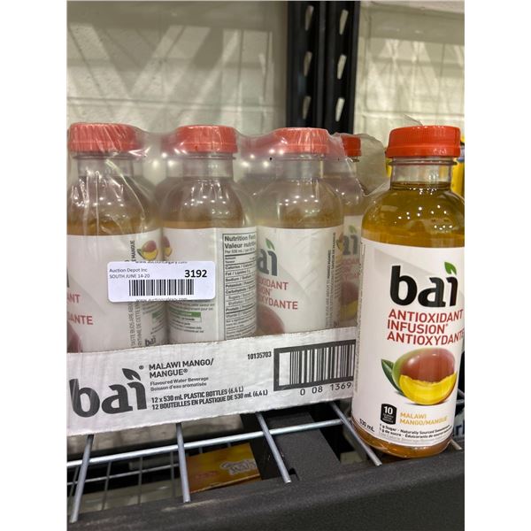 Bai Antioxidant Infusion Mango Drink 12 x 530ml