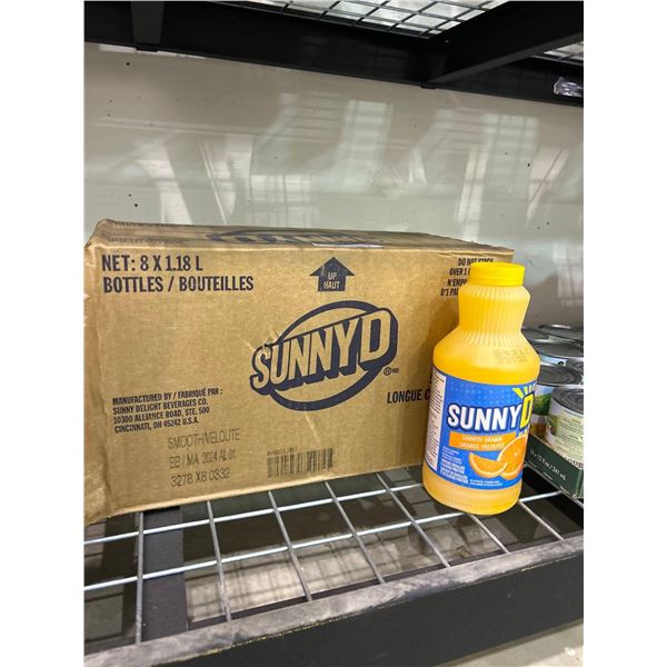 Sunny D Smooth Orange 8 x 1.18L