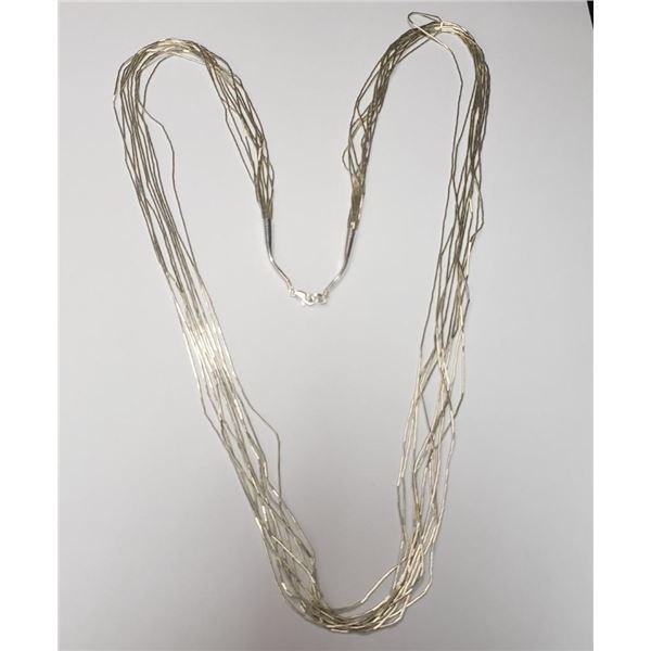 Silver 15.5G 30" Necklace, Suggested Retail Value $160