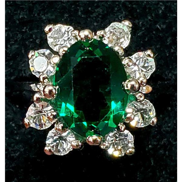 Silver Cubic Zirconia Ring