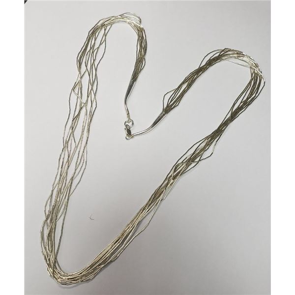 Silver 12.5G 24" Necklace, Suggested Retail Value $120