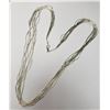 Image 1 : Silver 12.5G 24" Necklace, Suggested Retail Value $120