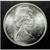 Image 1 : Canada 1965 Silver 11.5G Canadian 50Cent Coin
